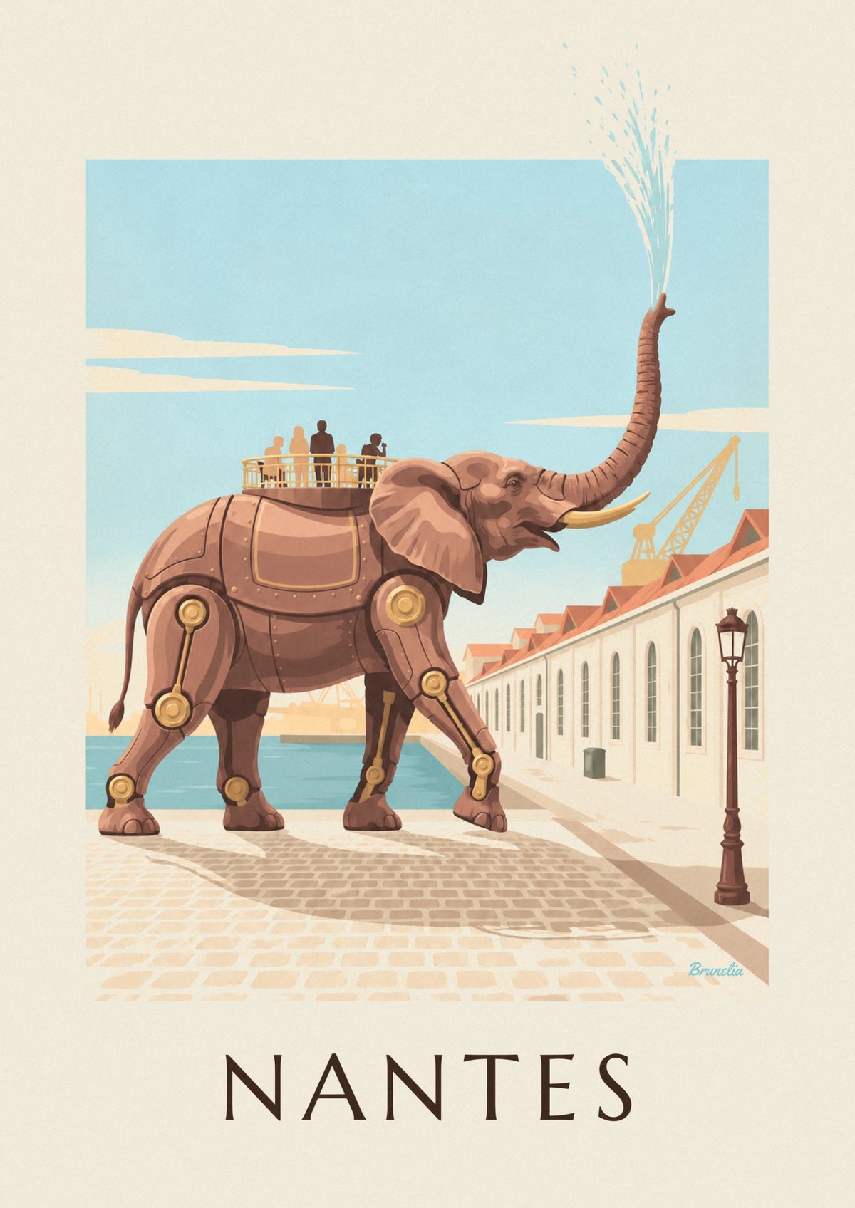 Great Elephant of the Machines of the Isle of Nantes poster