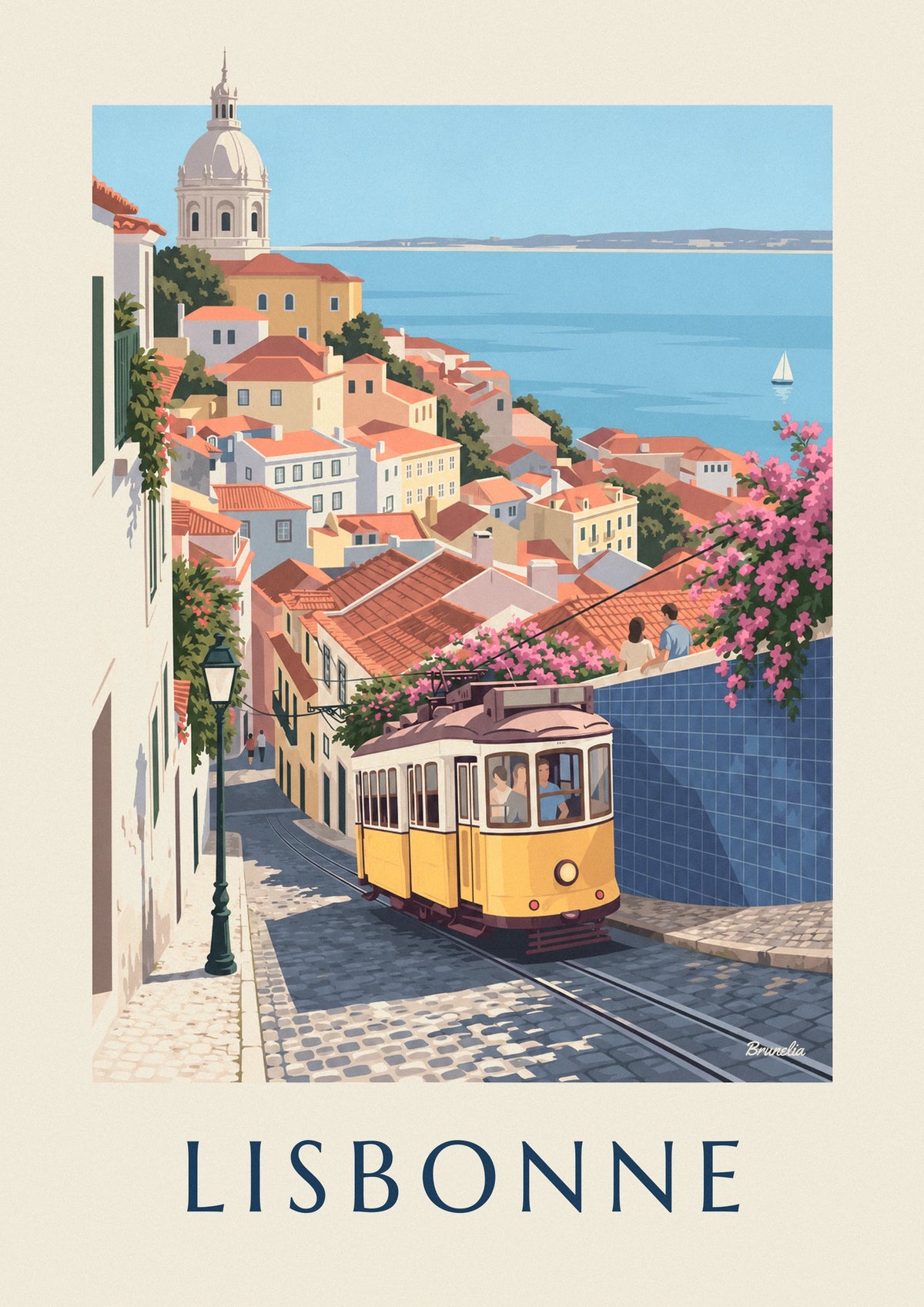 Vintage travel posters to transform your walls, by Brunelia